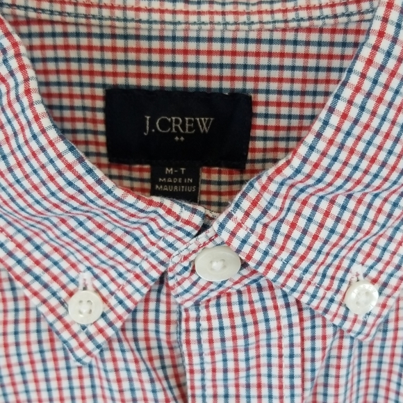 🧨 J. Crew Factory Button down medium Tall USA - Picture 3 of 5